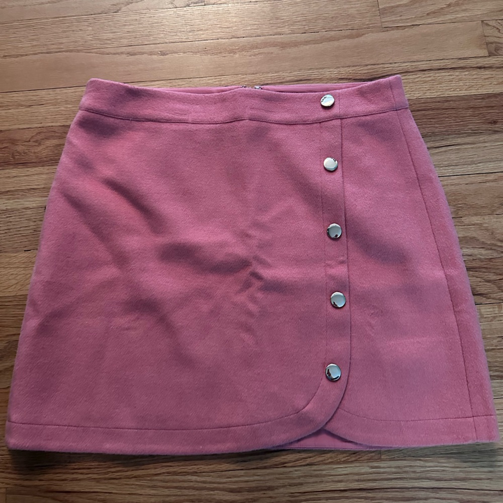 LOFT pink soft skirt